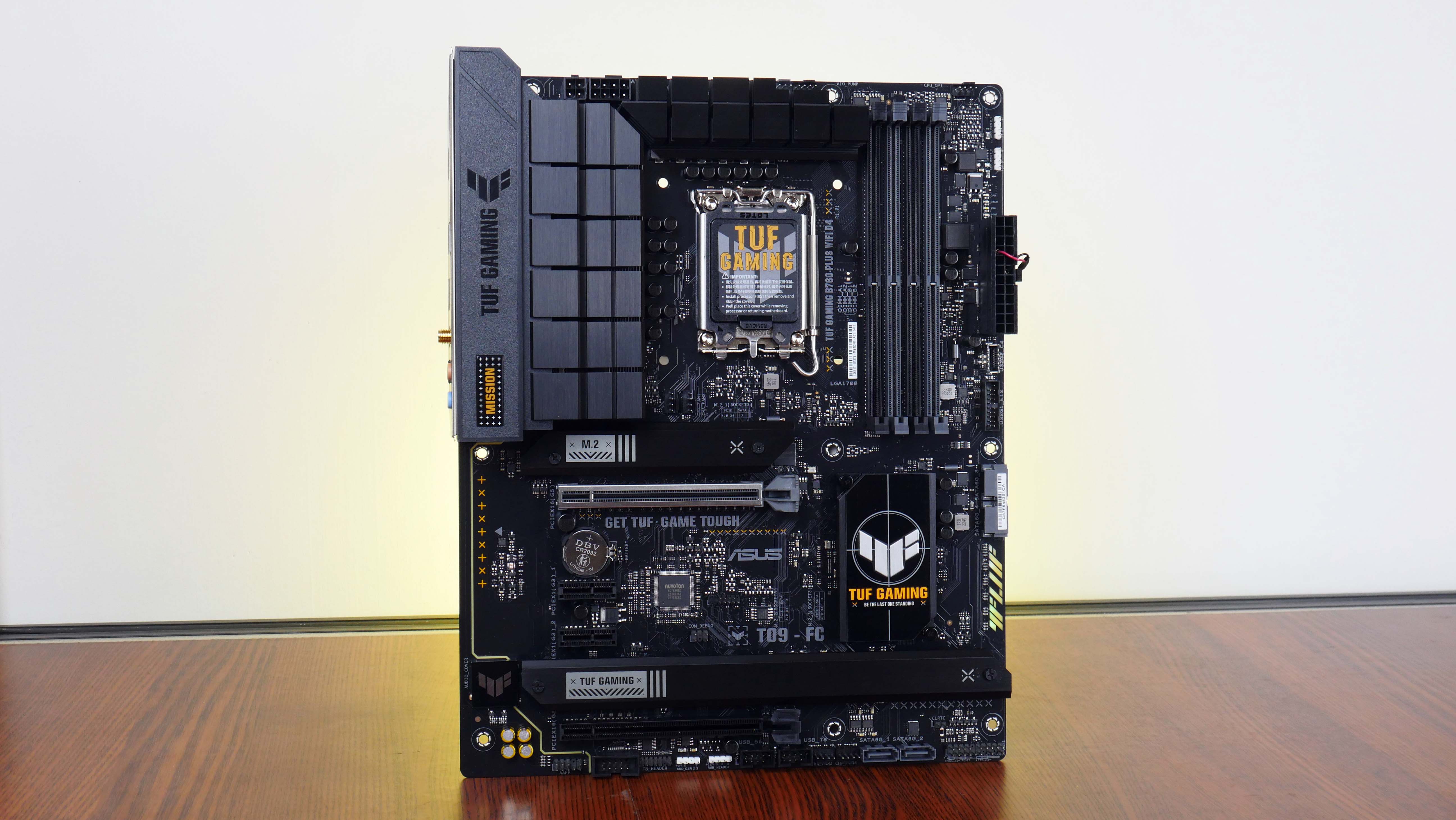 ASUS TUF Gaming B760-PLUS WiFi Intel 13th & 12th Gen LGA 1700 ATX  Motherboard, PCIe 5.0, 3x PCIe 4.0 M.2 Slots, DDR4, 2.5Gb LAN, Front USB  3.2 Gen 2 